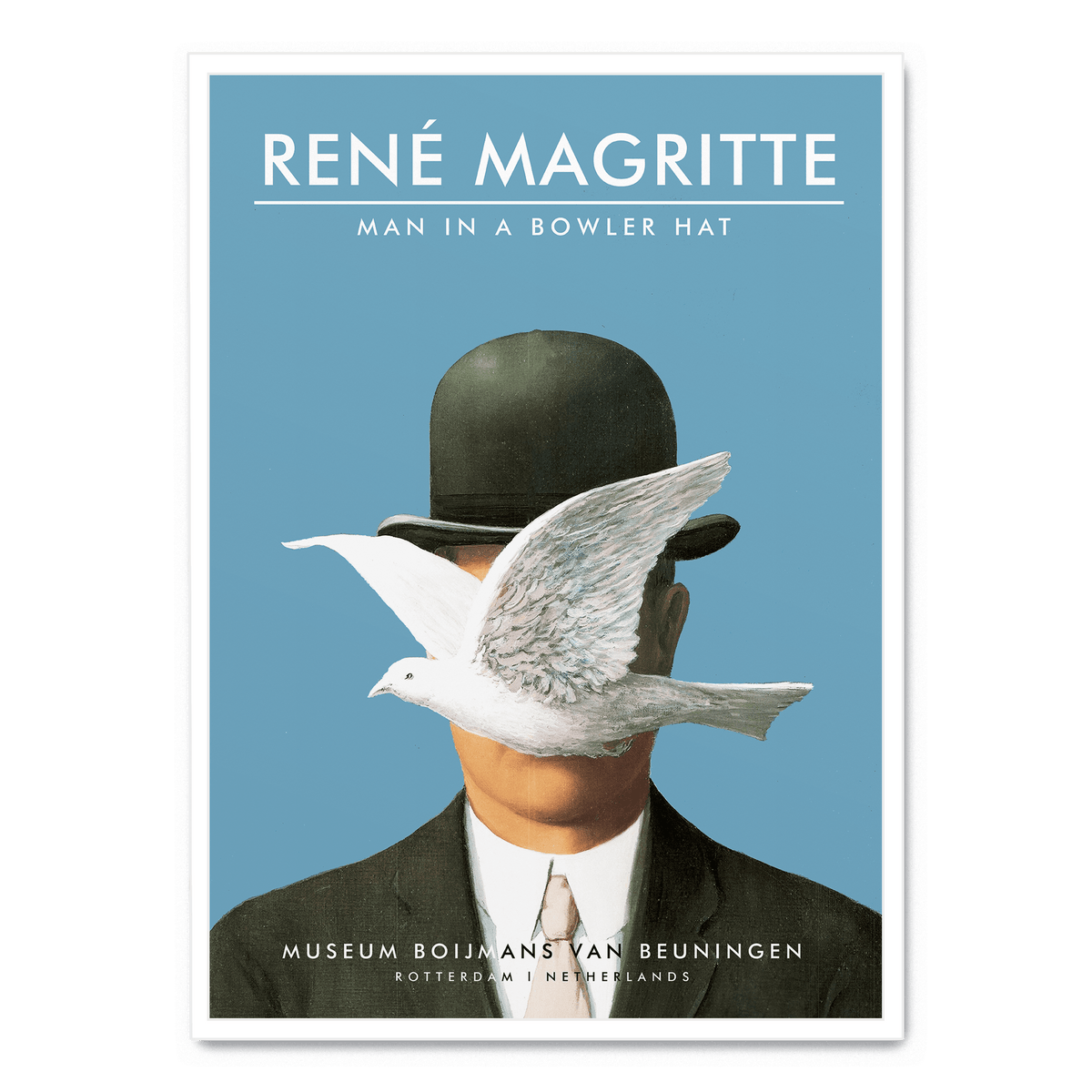 Man in a Bowler Hat Poster | A3