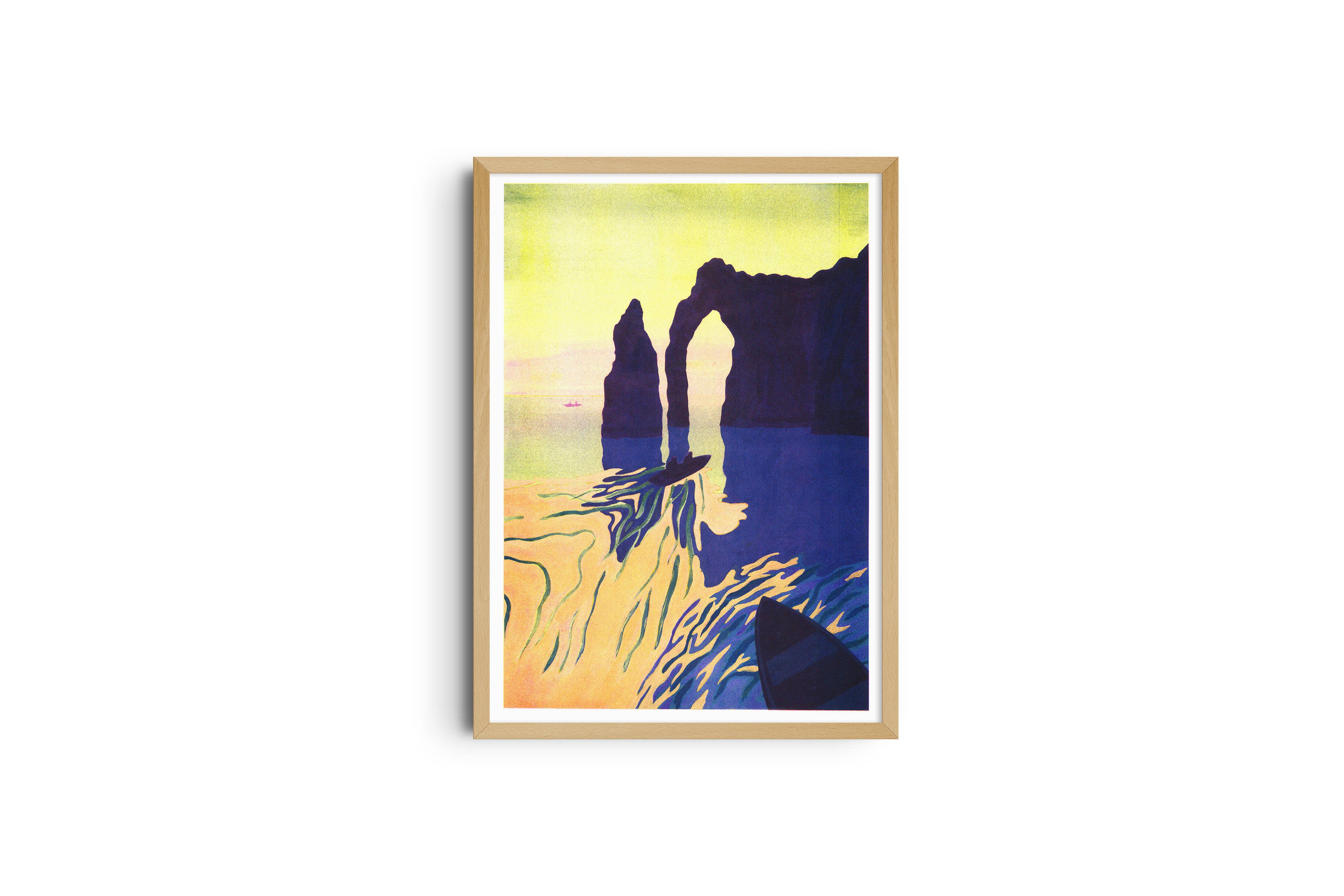 A3-poster - Marie Larrive - Étretat
