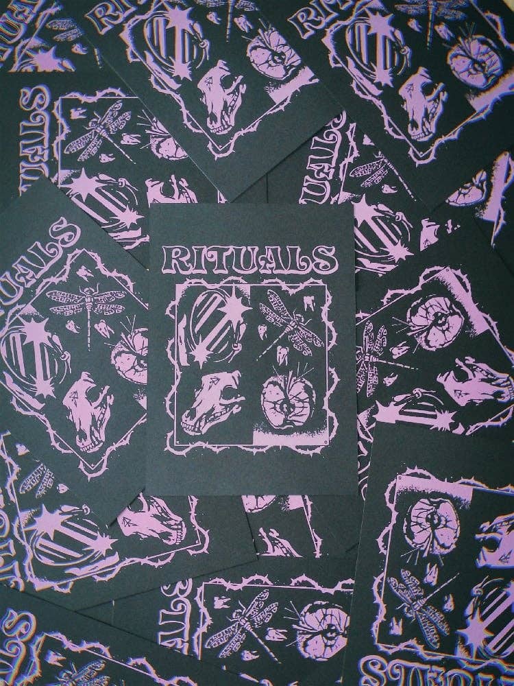 SERIGRAPHY "RITUALS"