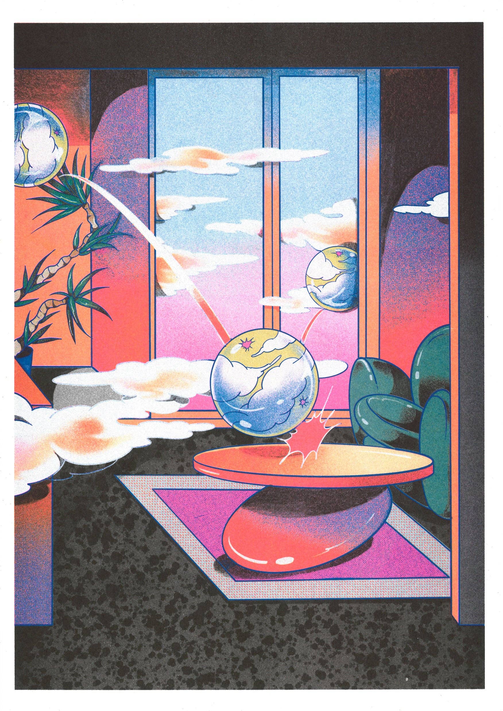 A3-poster - Beya Panicha - Cloudy Room Night