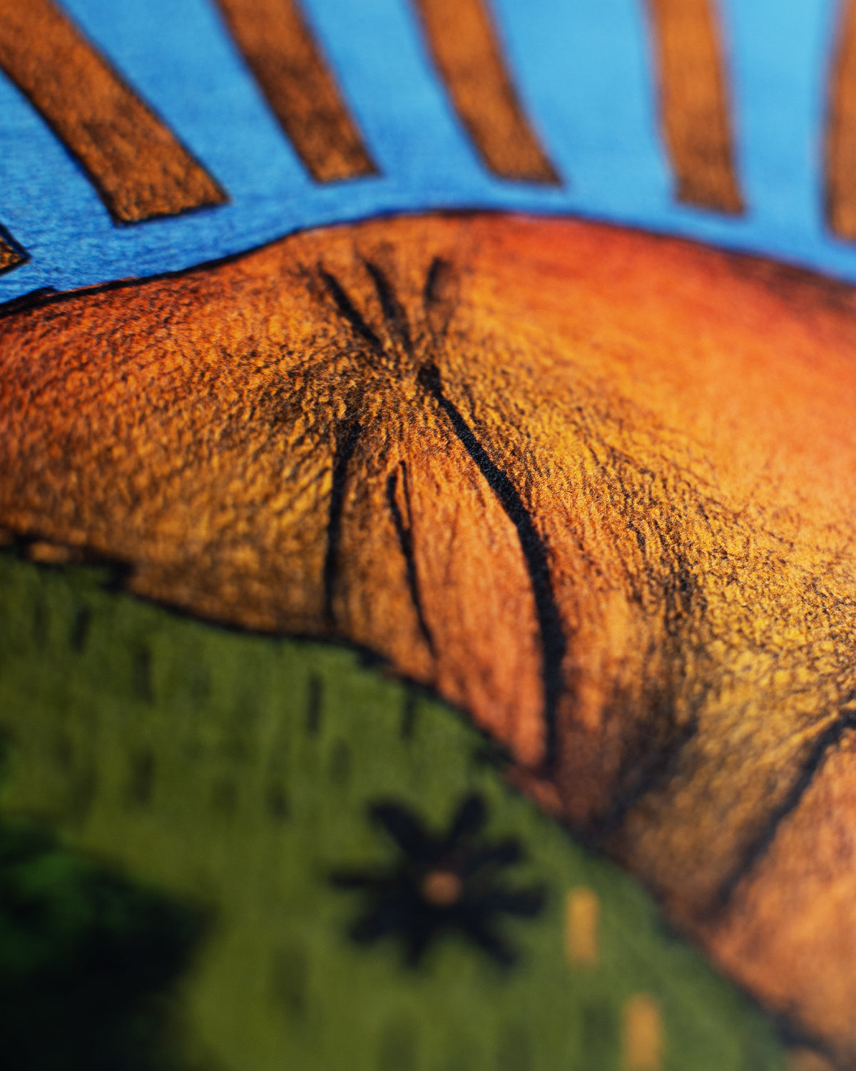 The sun and the sheeps around it - Sterre van Bommel - Closeup 03