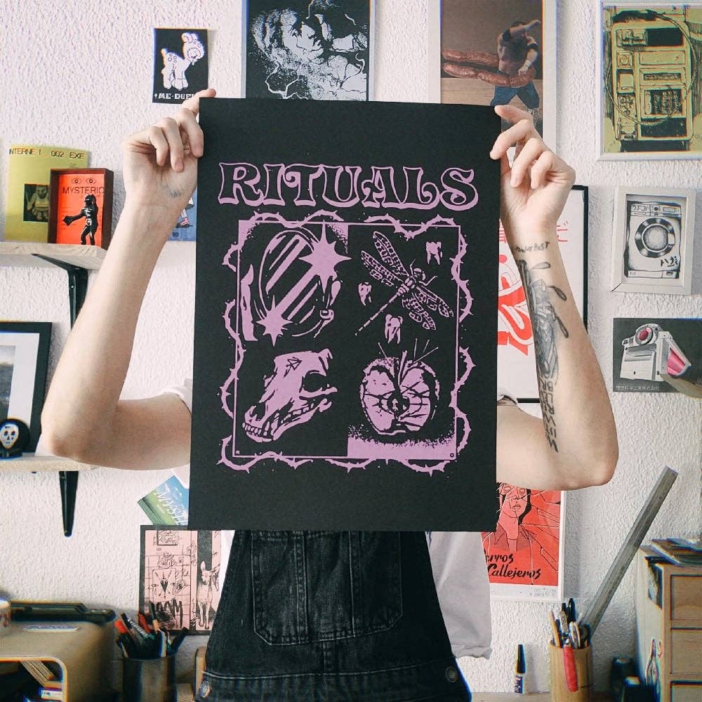 SERIGRAPHY "RITUALS"