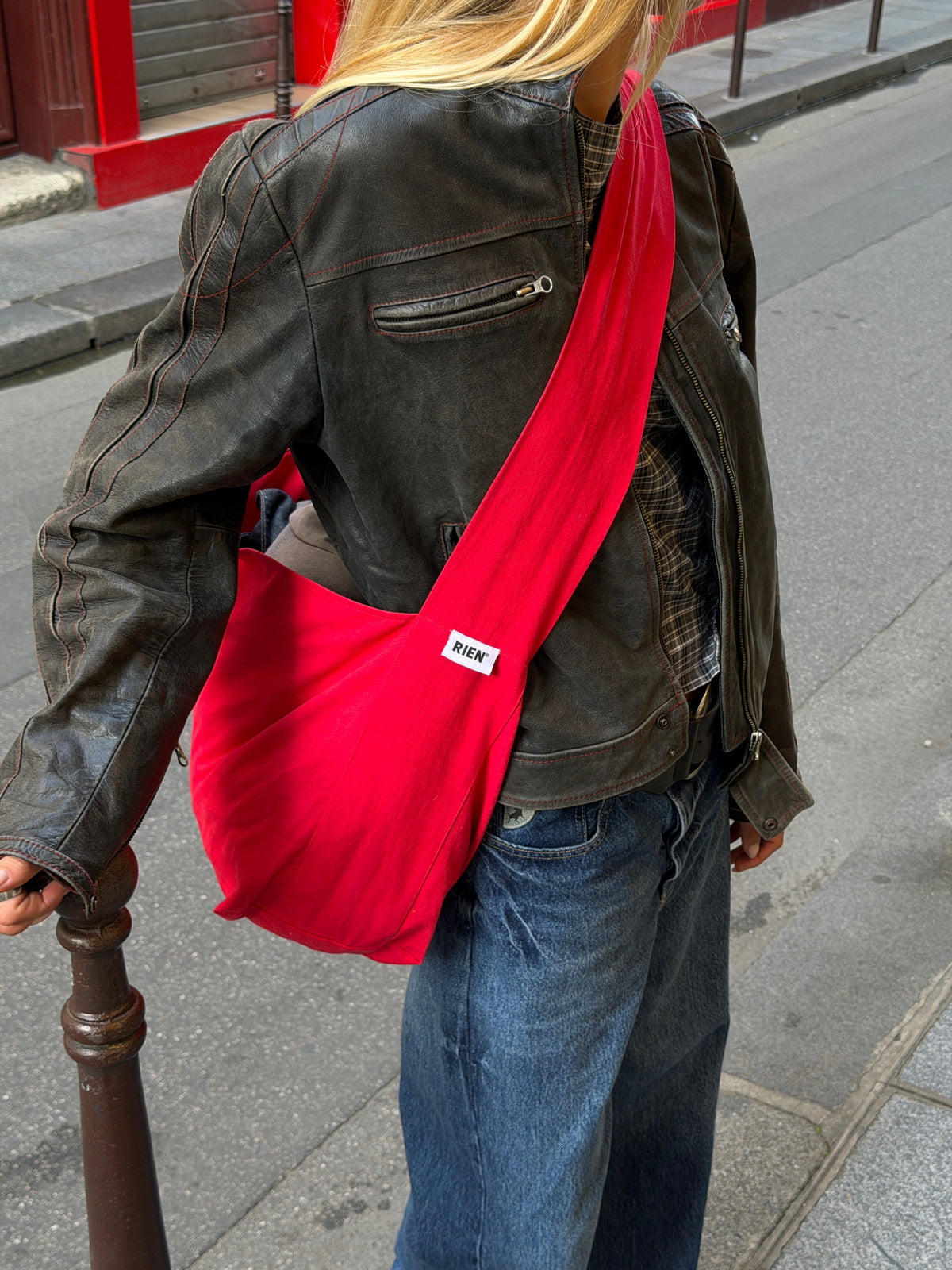 RIEN Suki Bag in Red