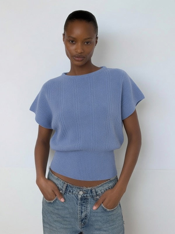 Rien The Label Liba Top Light Blue model