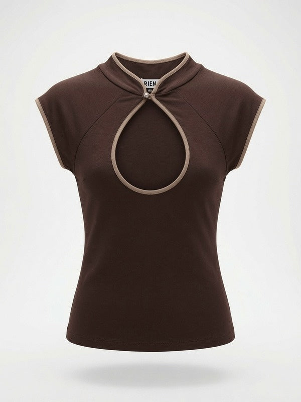 Rien The Label Pien Top Combo Brown product