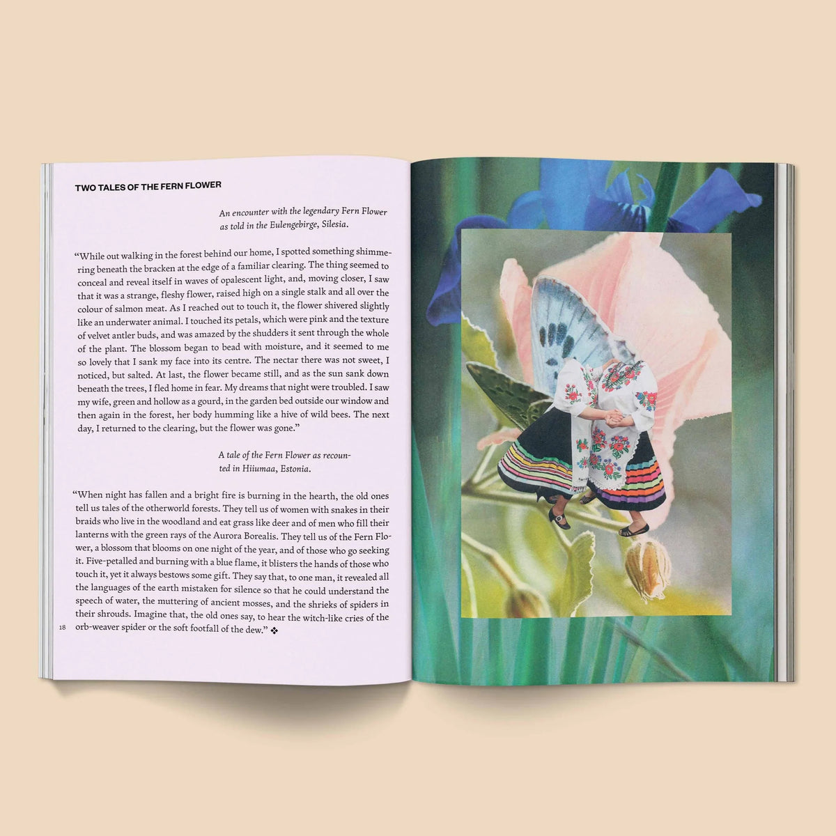 Fruit of Mythic Dreaming, botanical folklore interior spread