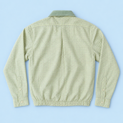 Ralph Lauren Upcycled Zip Jacket – Green Check — back