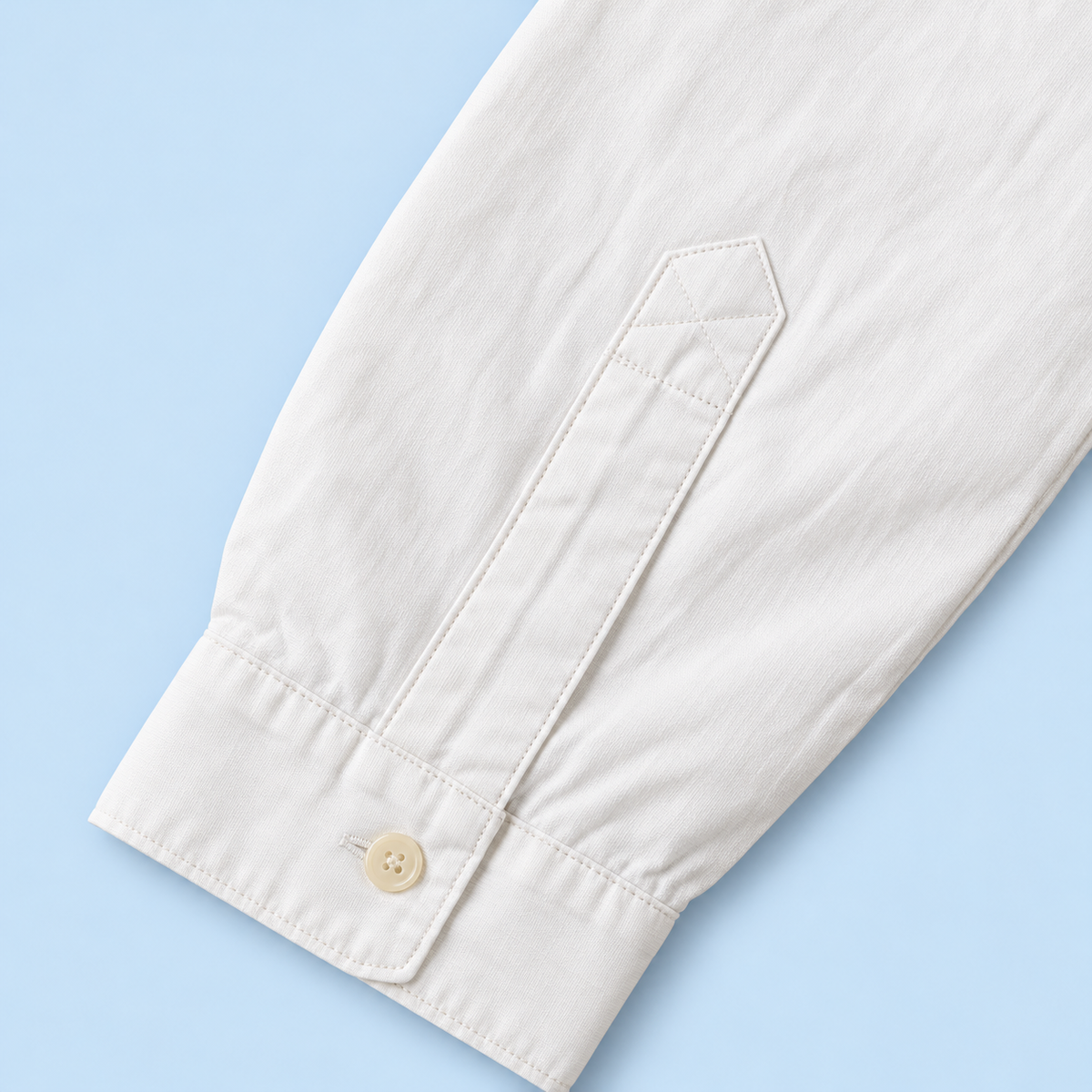 Ivory Ralph Lauren upcycled jacket — sleeve