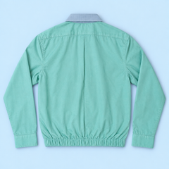 Mint Green Ralph Lauren upcycled jacket — back