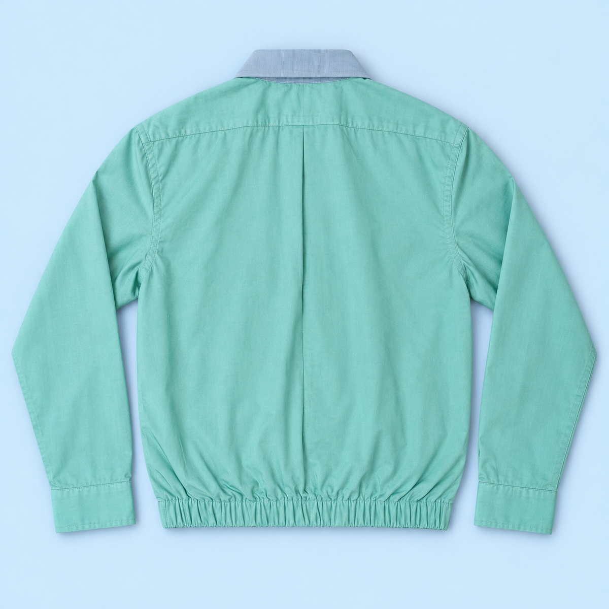 Mint Green Ralph Lauren upcycled jacket — back