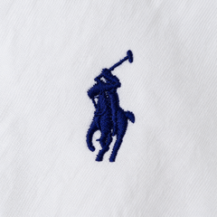 White XL Ralph Lauren upcycled jacket — logo