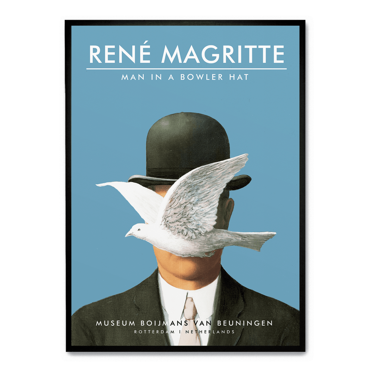 Man in a Bowler Hat Poster | A3