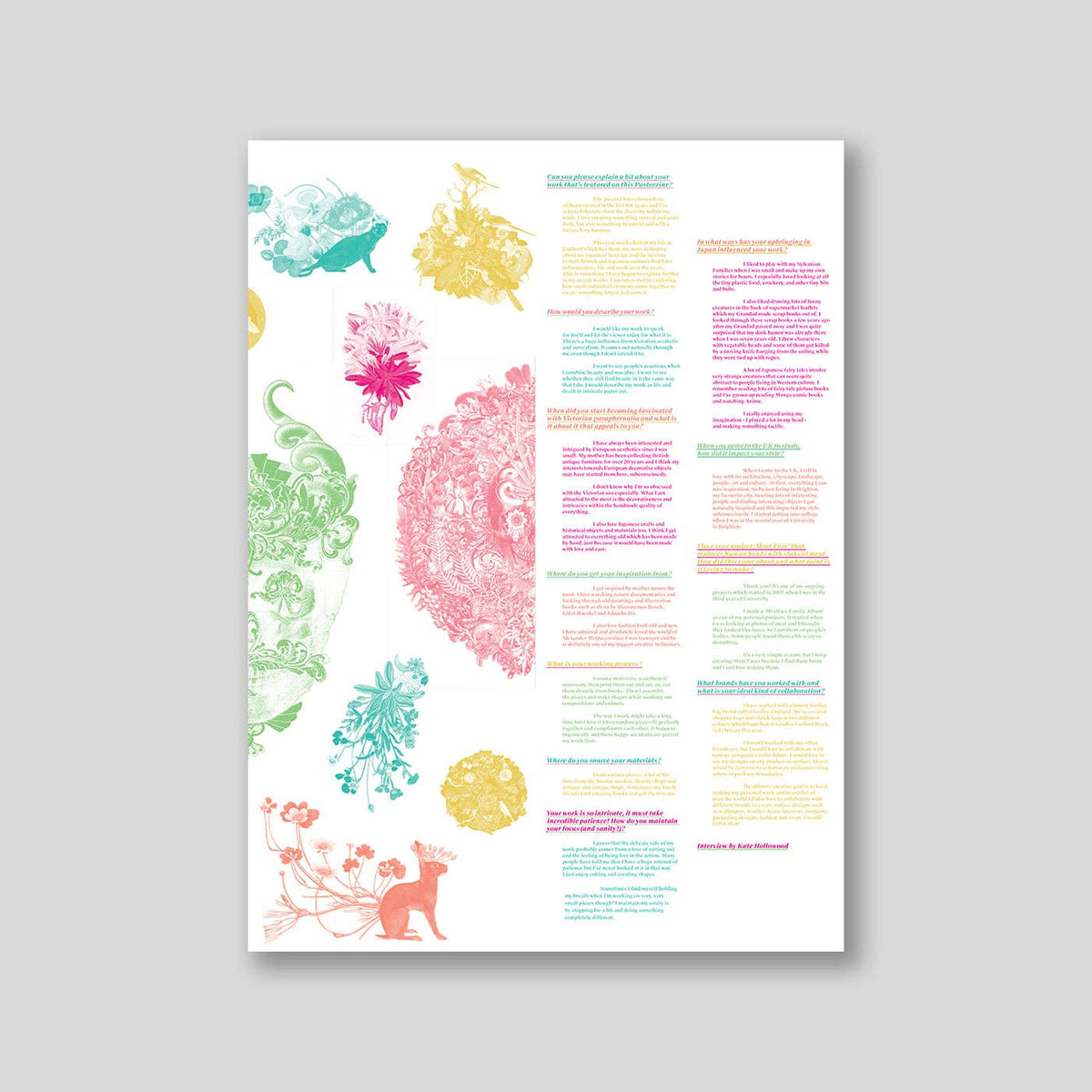 Posterzine® Issue 26 | Seiko Kato
