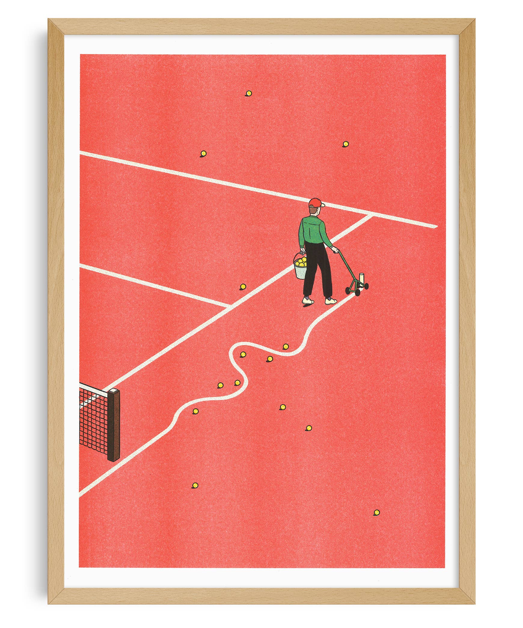 A3-poster - Simon Bailly - Tennis