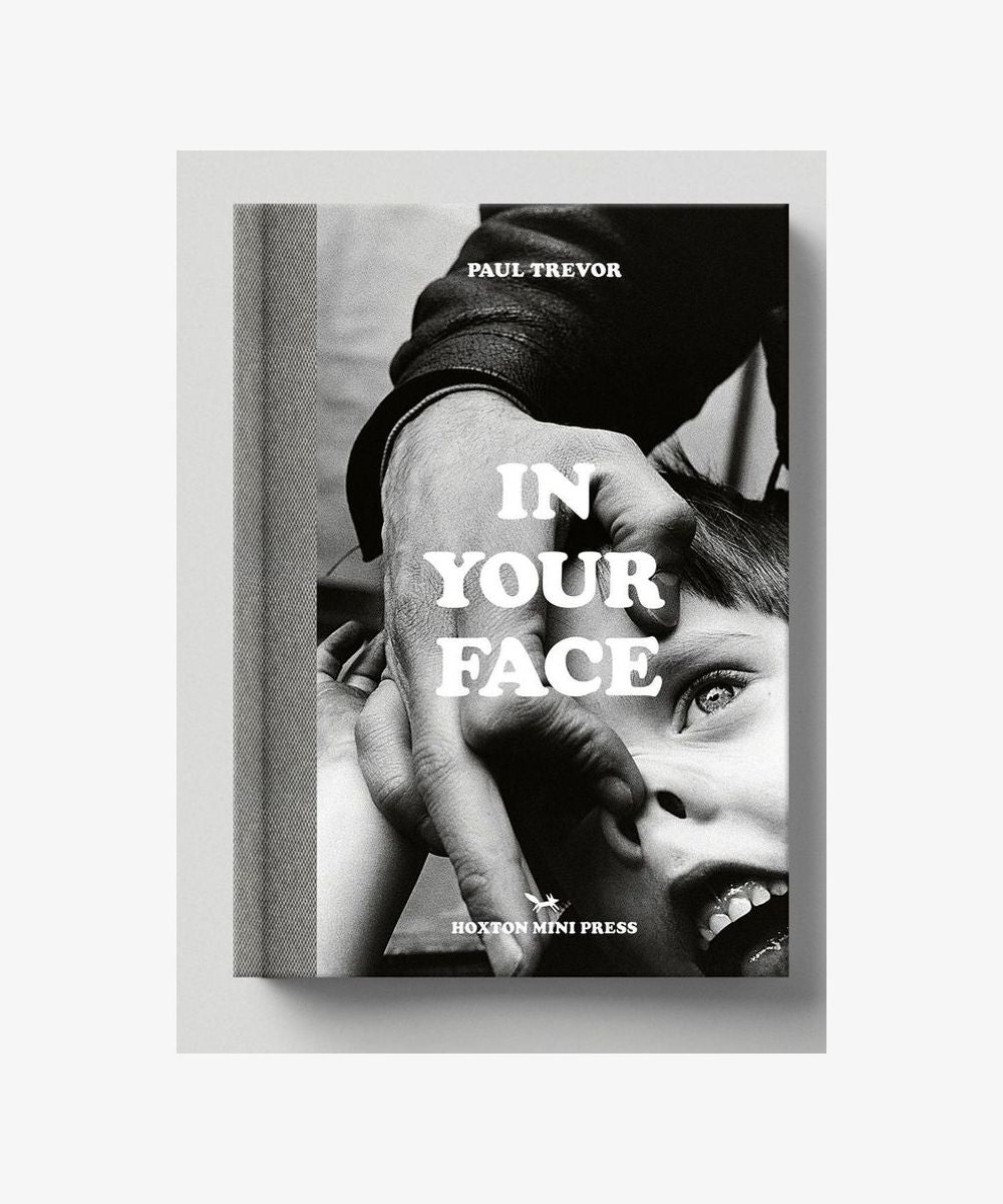 in your face – consistent book cover image on light neutral background