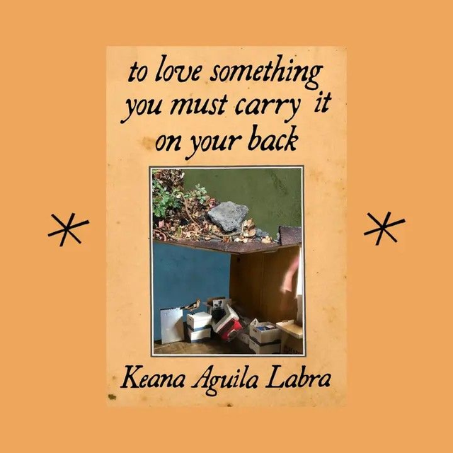 To Love Something You Must Carry It On Your Back