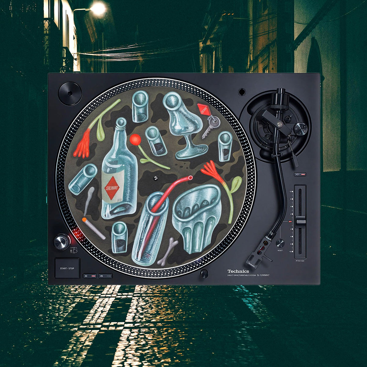Jim Mooijekind x Salmari Club Inferno Slipmat