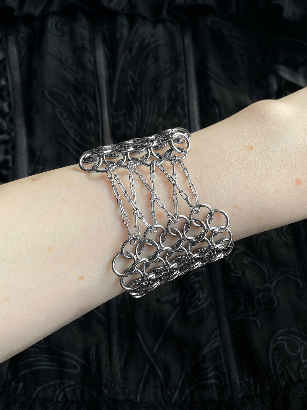 Mandragor Design Helleborus sculptural bracelet, alternate view