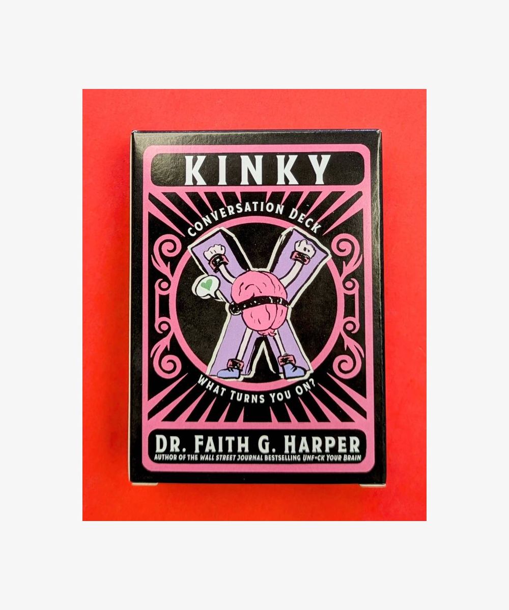 kinky conversation – professional cover image with consistent neutral border
