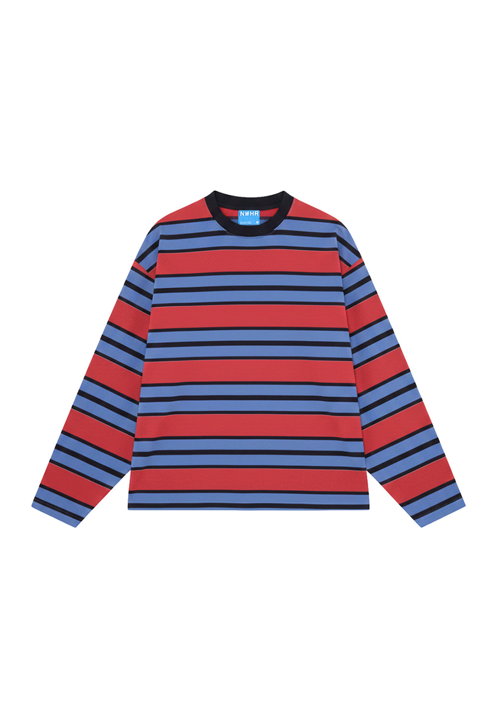 Stripe Red Long Sleeve Tee