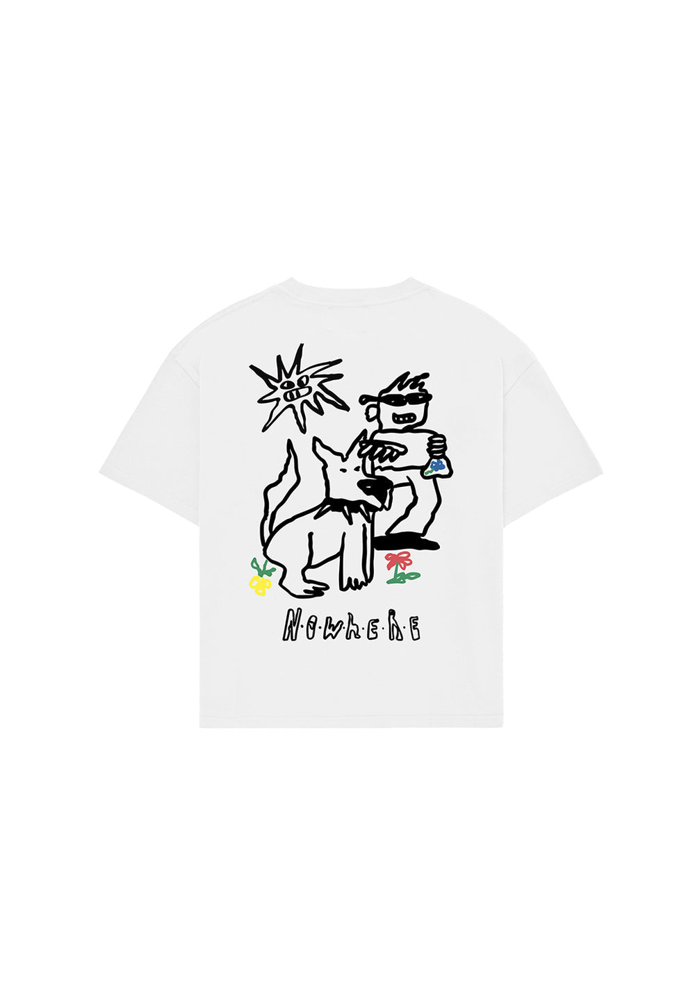 Dog White Tee