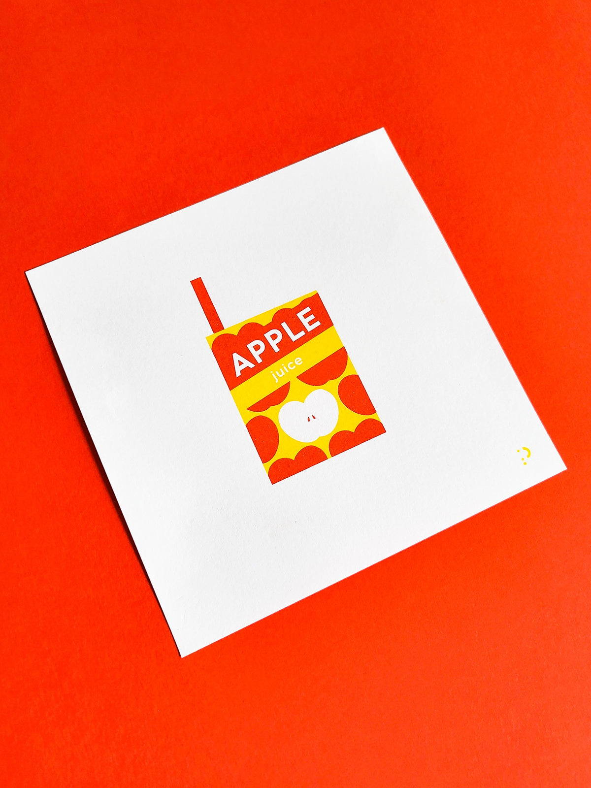 Juicy Apple — Framed by Studio P — artwork detail, frame not shown