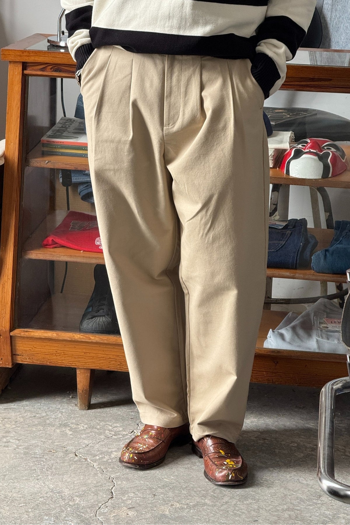 NWHR Beige Chino Trousers - product