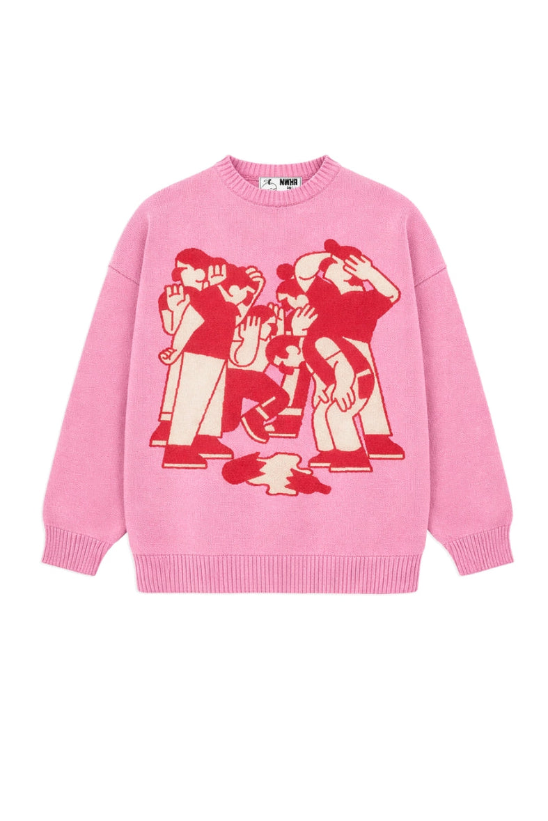 NWHR Pink Leira Knit Sweater - product