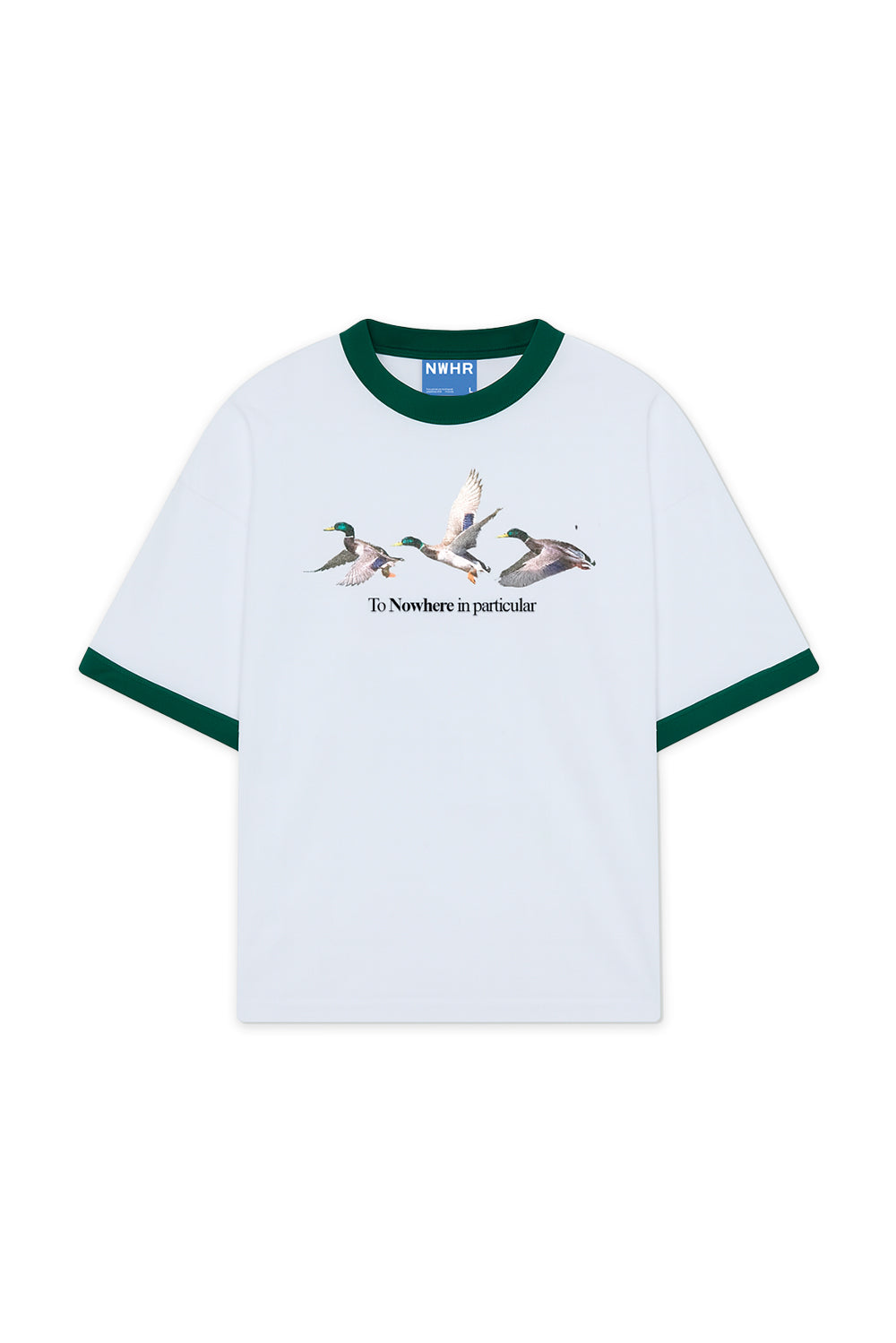 NWHR To Nowhere in Particular T-Shirt - front view