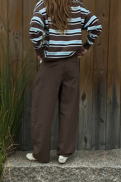 NWHR Brown Chino - detail / model view 2