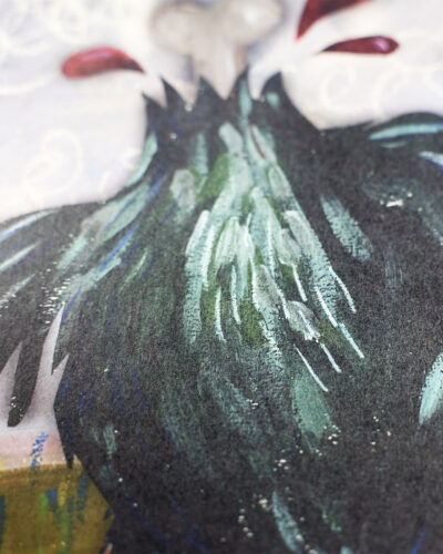 Print Kip Zonder Kop - Sterre van Bommel - closeup 06